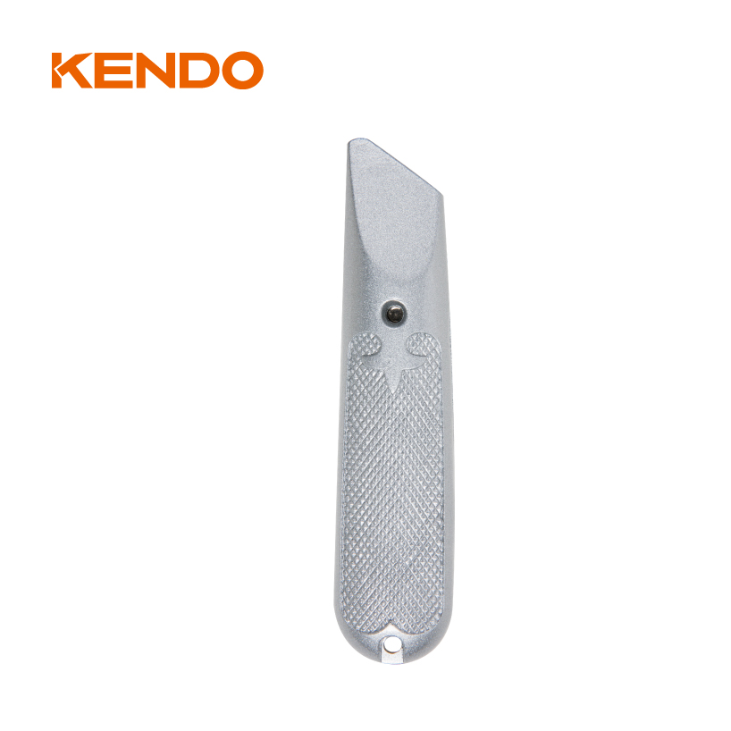 Cuchillo para uso general construido resistente de la seguridad del cuerpo de la aleación del cinc con la hoja fija para el corte profesional