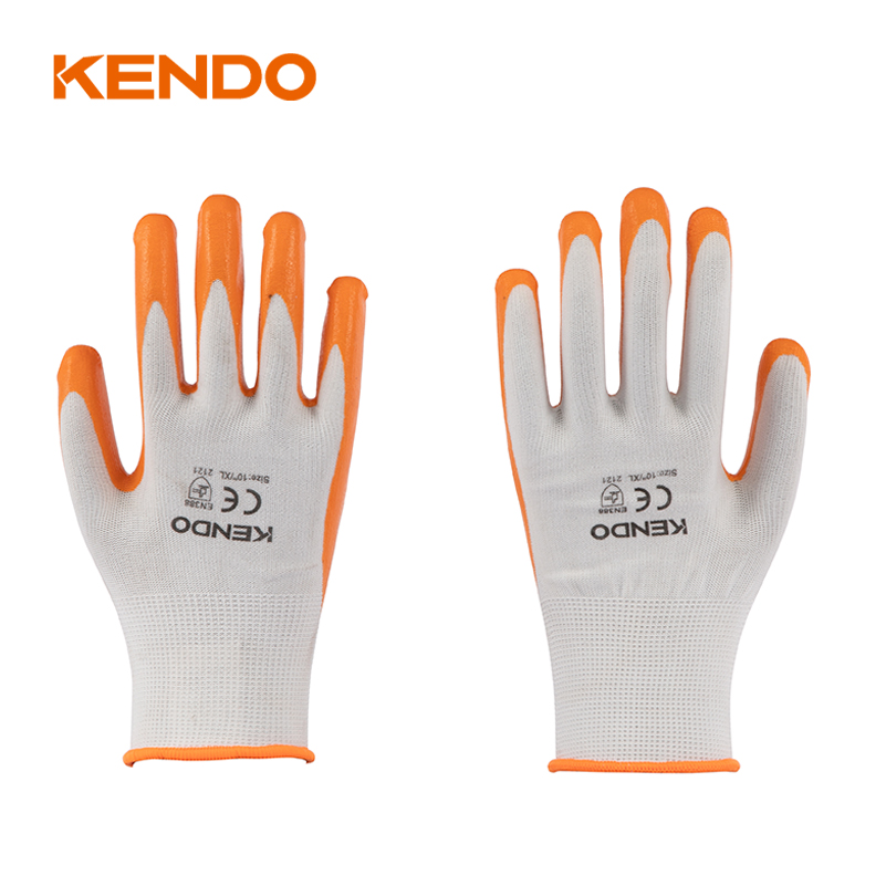 Guantes recubiertos de nitrilo