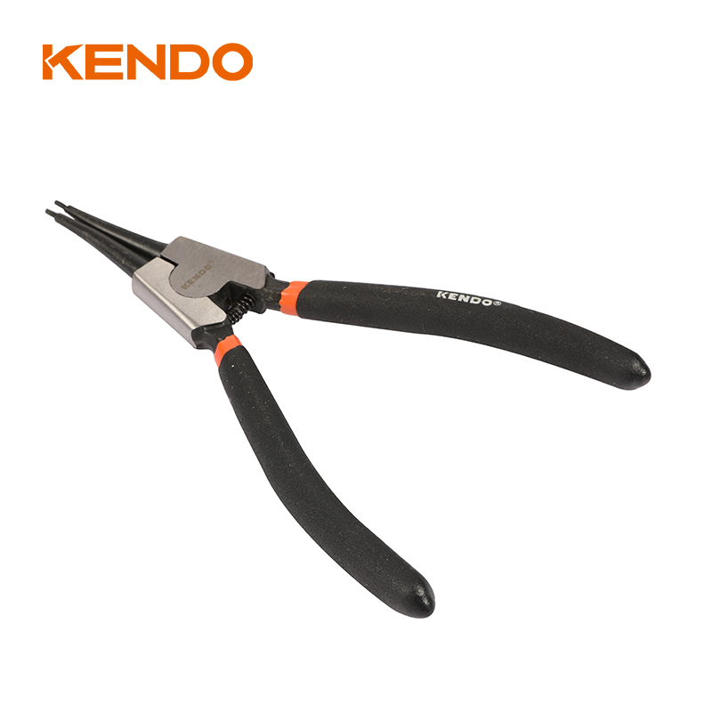Alicates para anillos de seguridad de alta calidad con mango sumergido recto externo